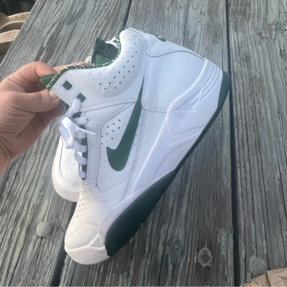 Nike Air Flight Light Mid White Green Sneaker main image 4